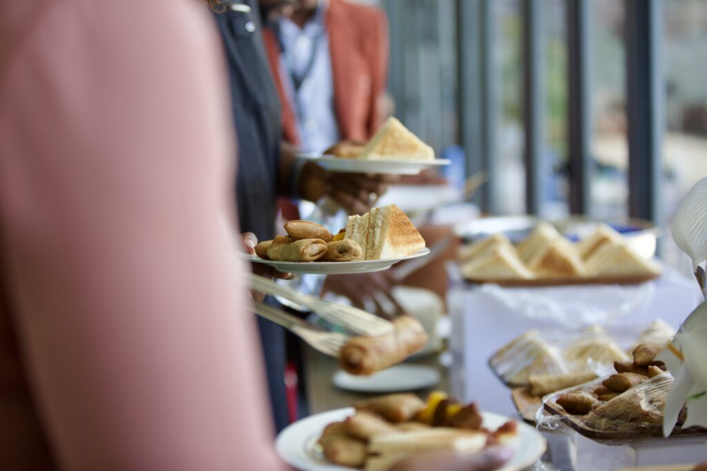 great food at p23 africa business brunch